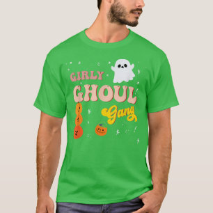 T-shirt Girl Ghoul Gang Cute Costume Halloween Ghost Boo