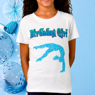 T-shirt Girl Gymnastique "Birthday Girl"