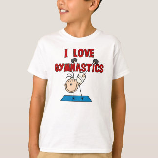 T-shirt Girl I Love Gymnastique