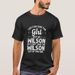 T-shirt Girl Out Of Wilson Nc Caroline Du Nord Funny Home