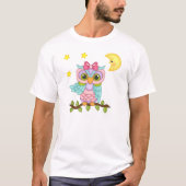 T-shirt Girl Owl (Devant)
