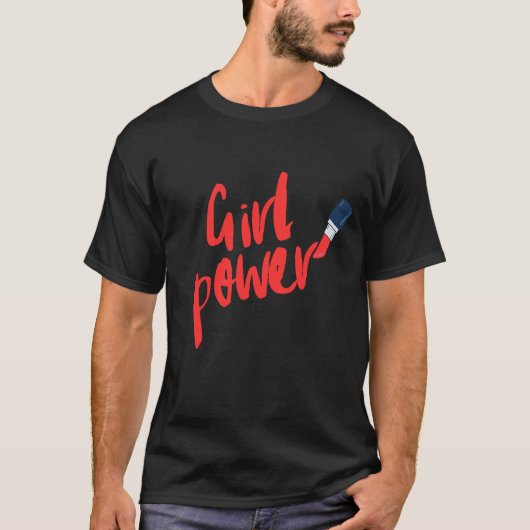T-shirt Girl Power (Devant)