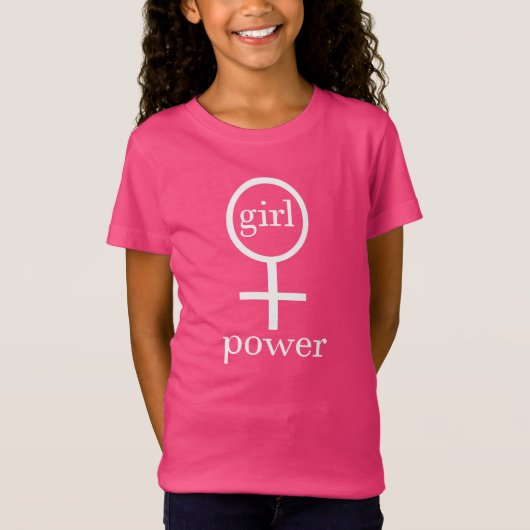 T-Shirt Girl Power (Devant)