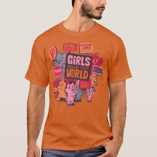 T-shirt Girl Power Feminist Classic par Tobe Fonseca