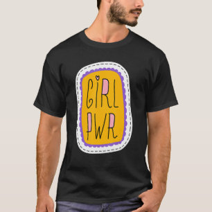 T-shirt Girl Power Marche pour les droits humains des femm