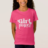 T-Shirt Girl Power Pink (Devant)