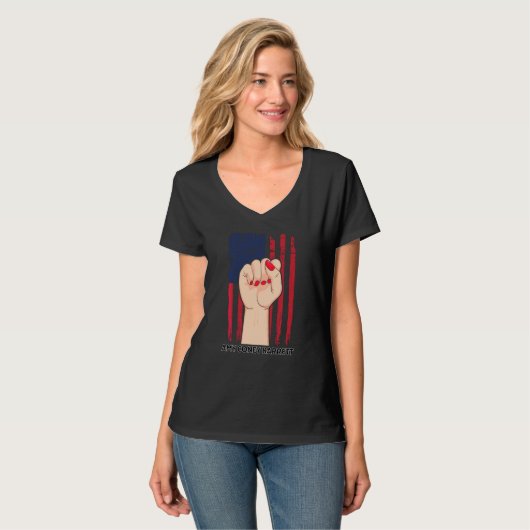 T-shirt Girl Power Poist Acb Amy Coney Barrett Justice Sup (Devant entier)