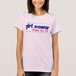 T-shirt Girl Power - Sarah Palin pour VP