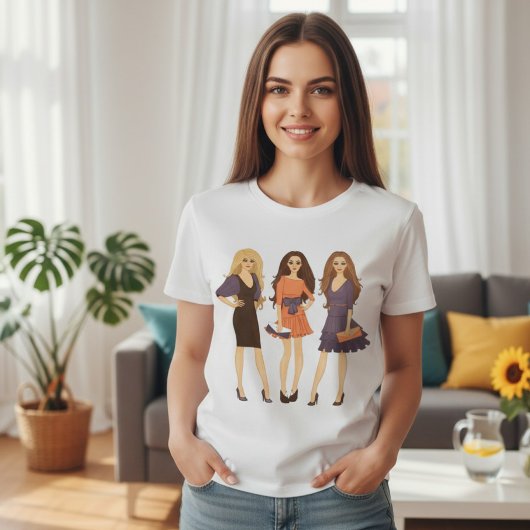 T-shirt Girl Print Tee