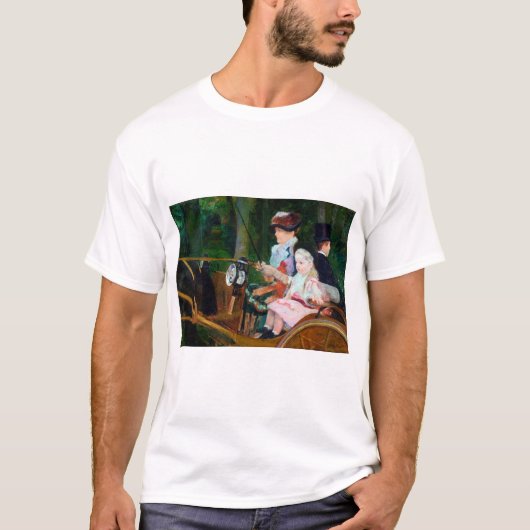 T-shirt Girl Riding a Carrie, Mary Cassatt (Devant)