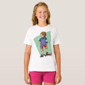 T-shirt Girl Skateboarder (Devant entier)