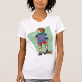 T-shirt Girl Skateboarder (Devant)