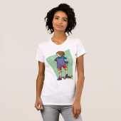 T-shirt Girl Skateboarder (Devant entier)