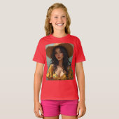 T-SHIRT GIRL STYLE  (Devant entier)