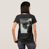T-shirt Girl with clouds (Dos entier)