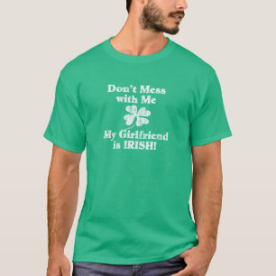 T-shirt Girlfriend est irlandaise