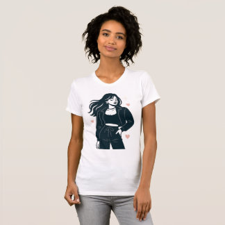 T-shirt Girlie
