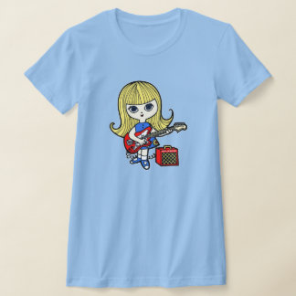 T-shirt GirlieWear Guitar Girl