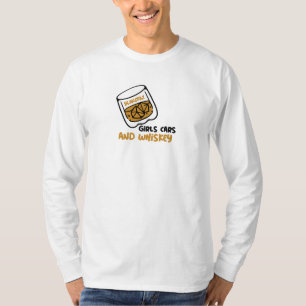 T-shirt Girls Cars et Whiskey Blakgraz