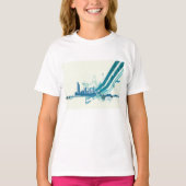 T-shirt Girls Cityscape (Devant)