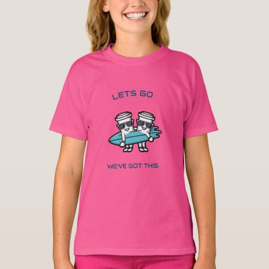 T-shirt Girl's Dumbbells (Devant)