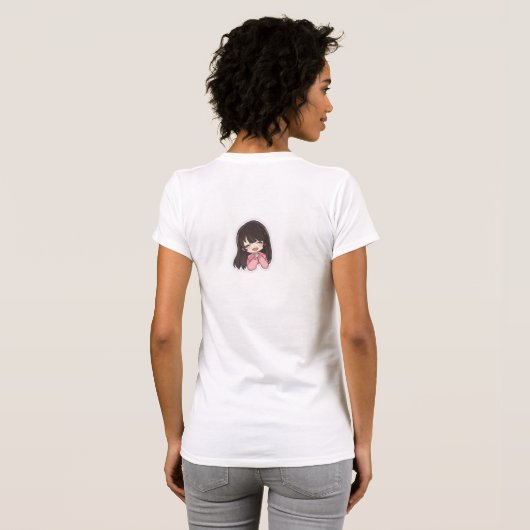 T-shirt Girls Fashion (Dos entier)