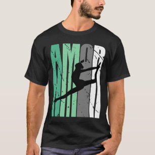 T-shirt Girls Green Distressed Amor Loves Team Girl Inspir