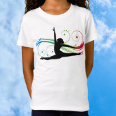 T-shirt Girls Gymnastique