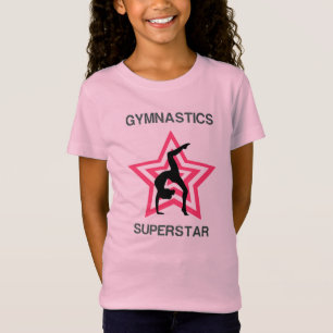 T-Shirt Girls Gymnastique Superstar Retour Walkover T-shir