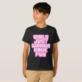 T-shirt Girls Just W Have Fun  (Devant entier)