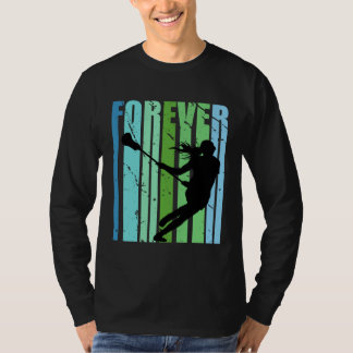 T-shirt Girls Retro Forever Lacrosse Bday Player Team Vint