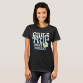 T-shirt Girls Trip 2023 Boracay Beach Destination Retro Gr (Devant entier)