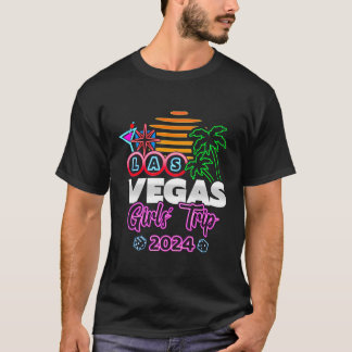 T-shirt Girls Trip 2024 - Fête À Las Vegas - Vegas Girls
