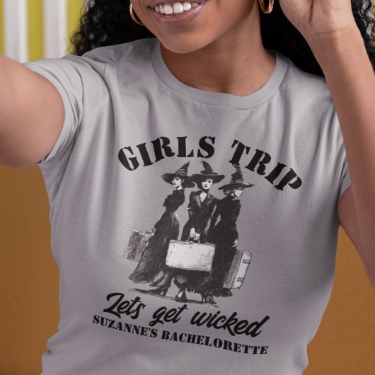 T-shirt Girls Trip Halloween Witches Custom Party