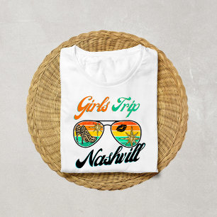 T-shirt Girls Trip Nashville 2026 Chemise pour Femmes Week