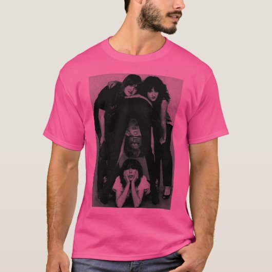 T-shirt Girlschool (Devant)