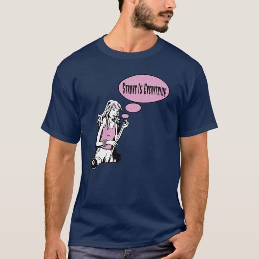T-shirt Girly Cue (Devant)