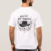 T-shirt Git arrive (Dos)
