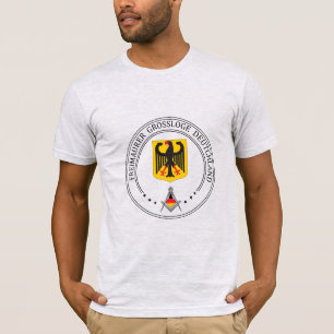 T-shirt Gîte de franc-maçonnerie d'Allemagne