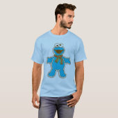 T-shirt Gîtes de Cookie Monster (Devant entier)