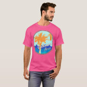 T-shirt Giulianova Abruzzo Italie avec des vagues (Devant entier)
