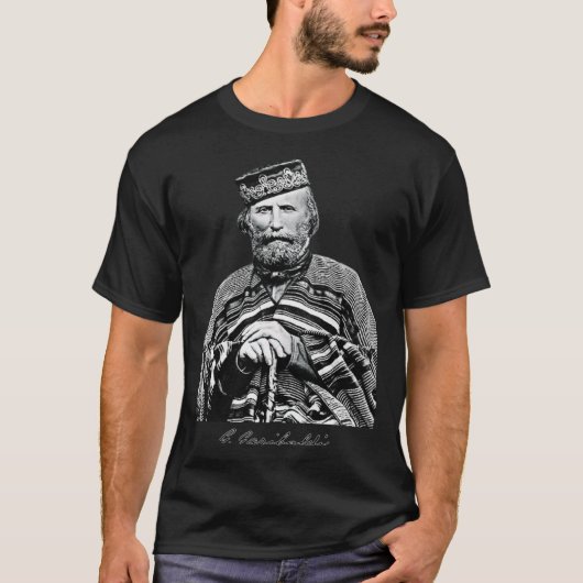 T-shirt Giuseppe Garibaldi (Devant)