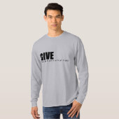 T-shirt give1 (Devant entier)