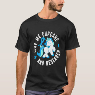 T-shirt Give Me Cupcake And Research Diabete T1 Awareness