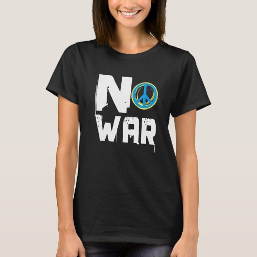 T-shirt Give Peace A Chance Stop (Devant)