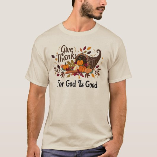 T-shirt Give Thanks (Devant)