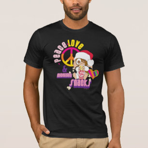 T-shirt Gizmo Peace Love & Midnight Snacks