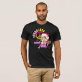 T-shirt Gizmo | Peace Love & Midnight Snacks (Devant entier)