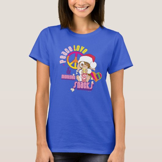 T-shirt Gizmo | Peace Love & Midnight Snacks (Devant)