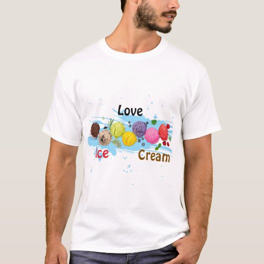 T-shirt glace (Devant)